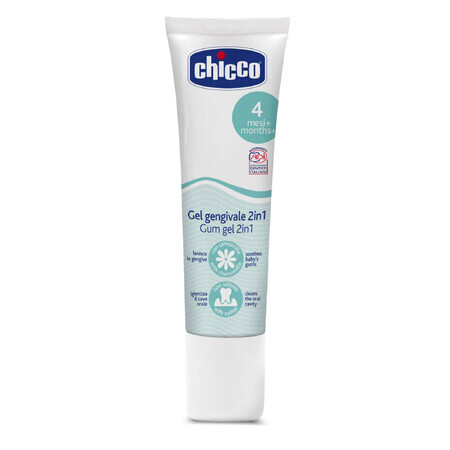 Chicco, multifunktionales Zahnungsgel ab 4 Monaten, 30 ml