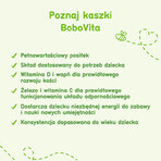 BoboVita Terci de cereale cu lapte, fulgi de ovăz, după 8 luni, 230 g