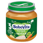 BoboVita Lunch, verdure con tacchino, dopo 5 mesi, 125 g