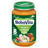 BoboVita Lunch, verduras con pescado tierno, después de 8 meses, 190 g