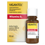 Vigantol 20 000IU, oral drops, solution, 10 ml