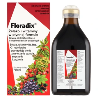 Floradix IJzer & Vitaminen, 500 ml
