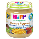 HiPP Domowe Pyszności, Tortitas bio con mousse de manzana, después de 9 meses, 200 g