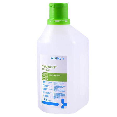 Mikrozid AF liquide, désinfectant et nettoyant de surface, 1 L