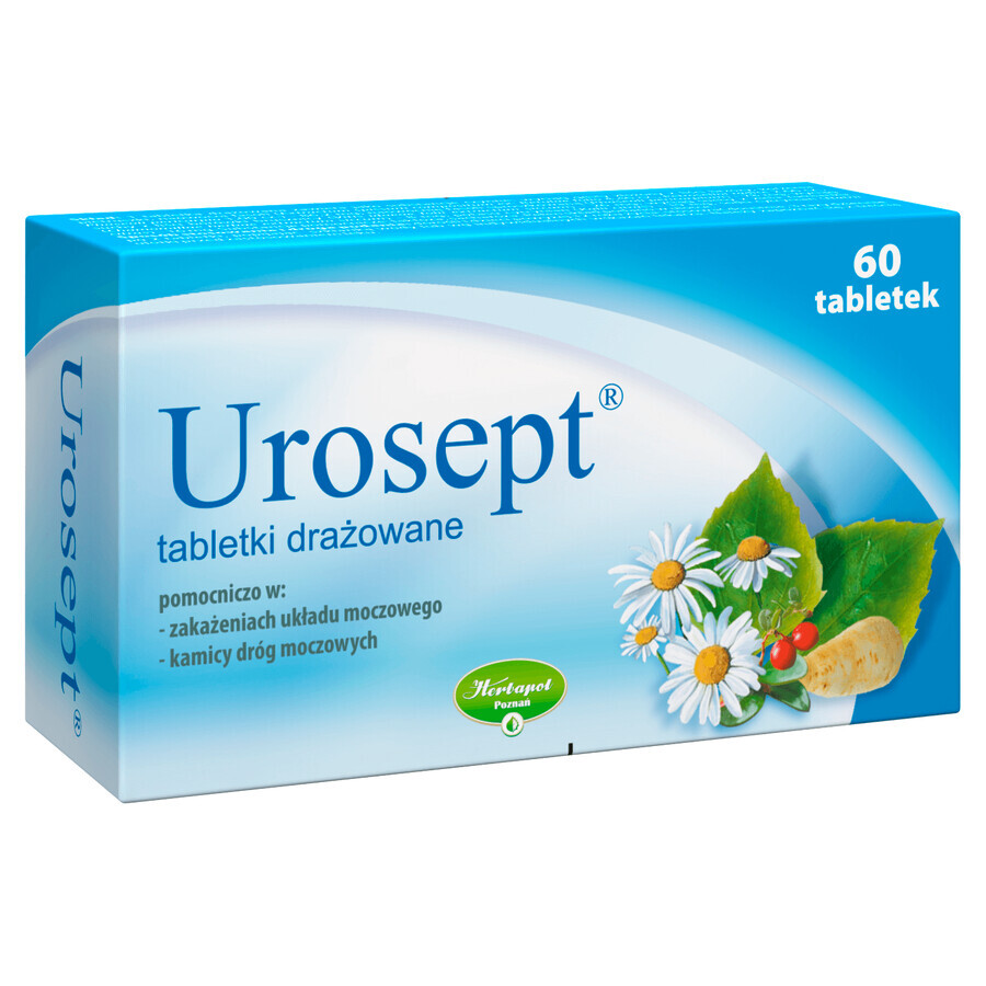 Urosept, 60 Reizstofftabletten