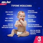 Ibum Forte 200 mg/ 5 ml, suspensie orală pentru copii de la 3 luni, aromă de banane, 100 g