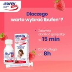 Ibufen für Säuglinge Forte Erdbeergeschmack 200 mg/ 5 ml, Suspension zum Einnehmen ab 3 Monaten, 40 ml