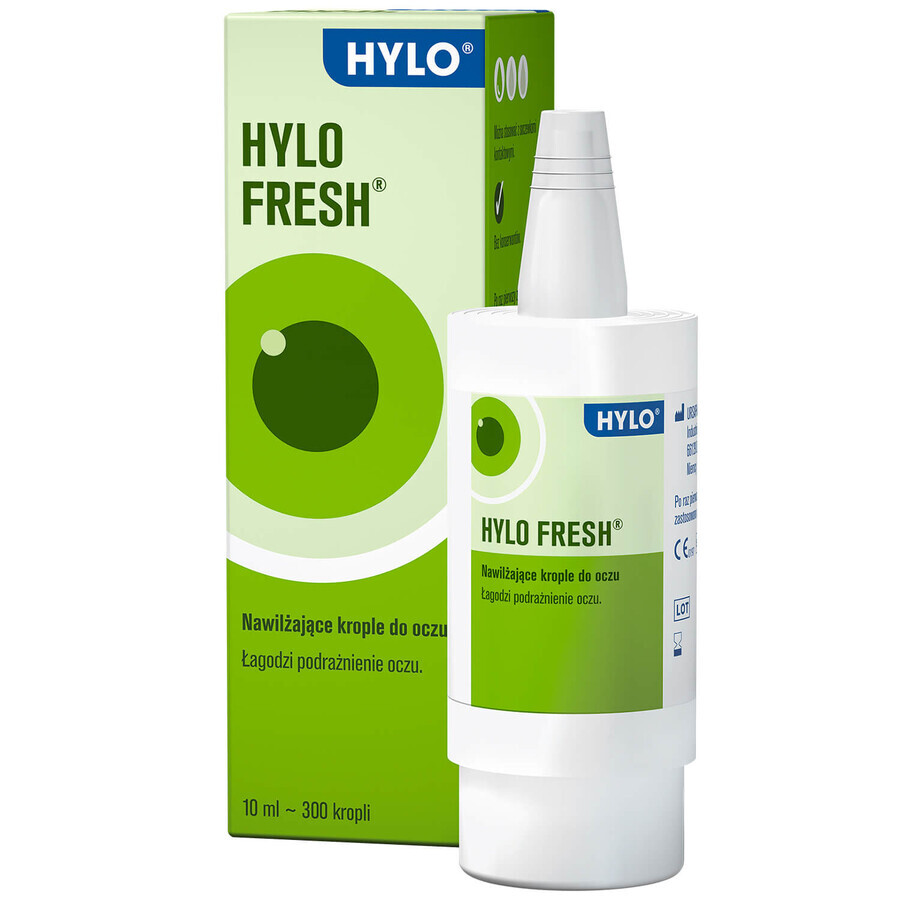 Hylo-Fresh, picături hidratante pentru ochi, 10 ml