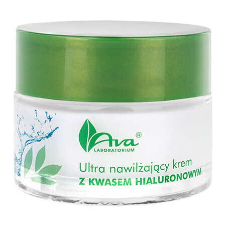 AVA, crema ultra idratante con acido ialuronico, 50 ml