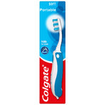 Colgate Portable/Travel, faltbare Reisezahnbürste, weich, 1 Stück