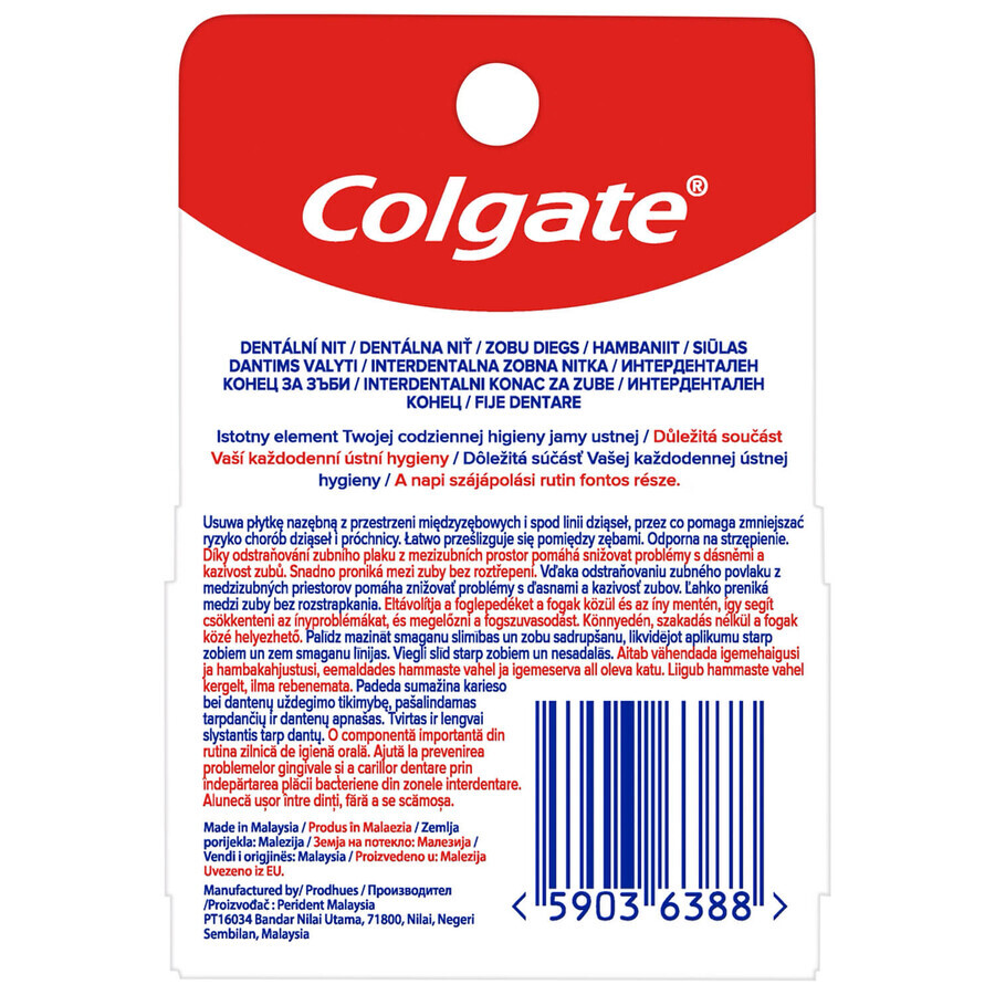 Colgate Total Pro-Gum Health, Zahnseide, 50 m