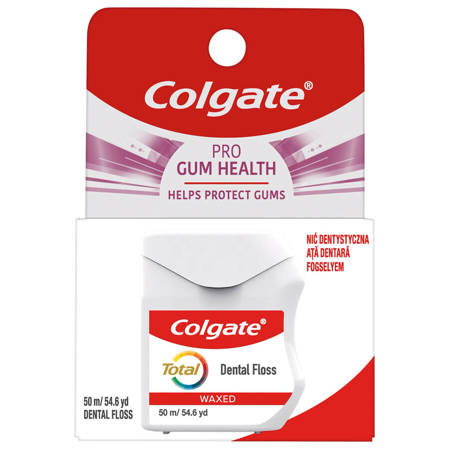 Colgate Total Pro-Gum Health, Zahnseide, 50 m