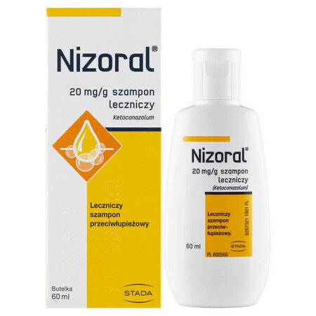 Nizoral 20 mg/g, antiroosshampoo, 60 ml