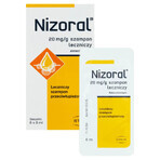 Nizoral 20 mg/g, șampon anti-mătreață, 6 ml x 6 pliculețe