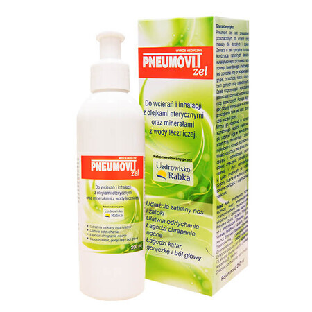 Pneumovit, Gel zum Einreiben und Inhalieren, 200 ml