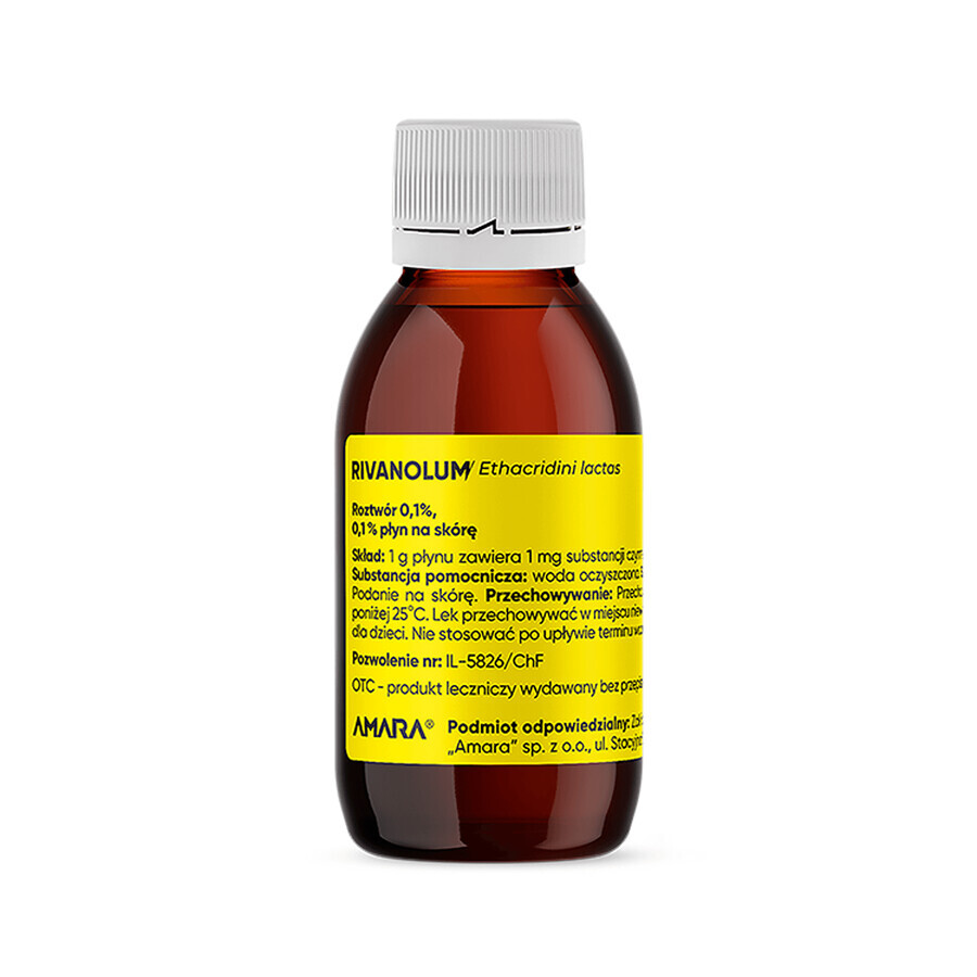 Rivanolum Lösung 0,1%, Hautlösung, 100 ml