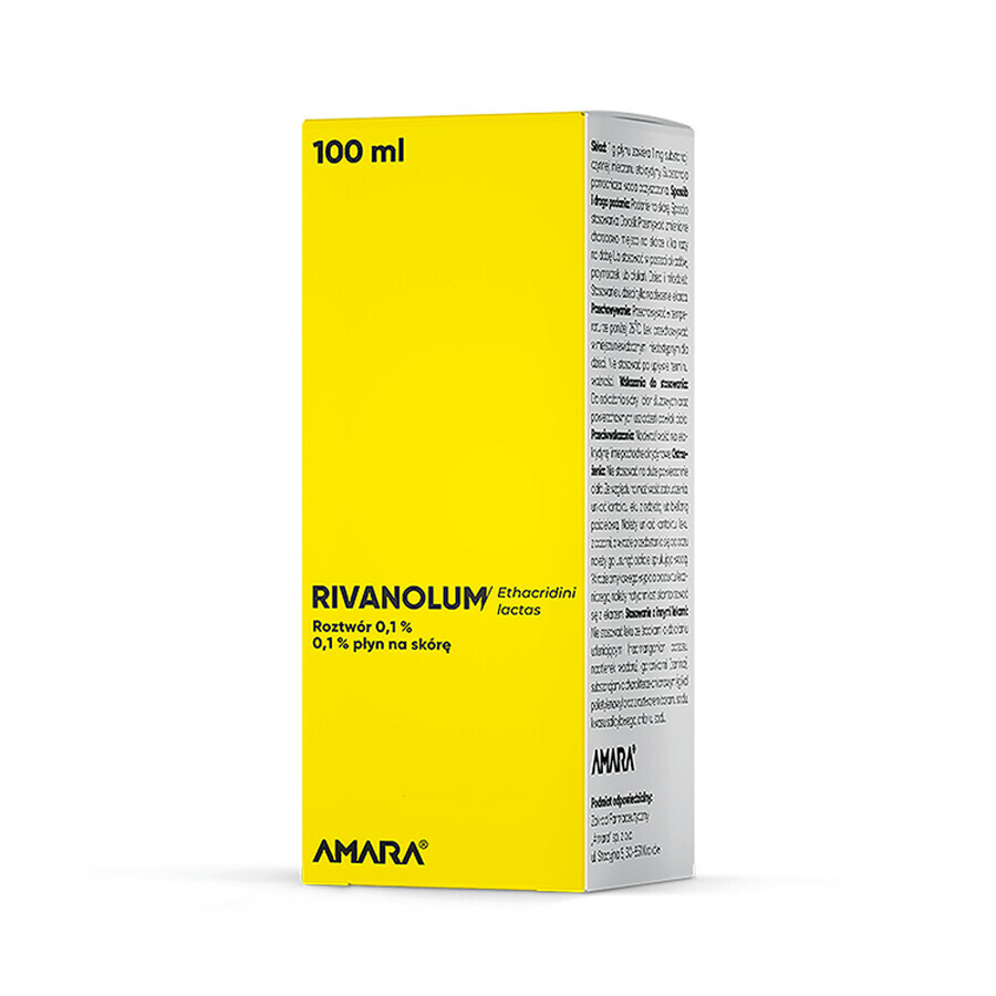 Rivanolum Lösung 0,1%, Hautlösung, 100 ml