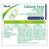 Calcium Teva, 14 comprimés effervescents