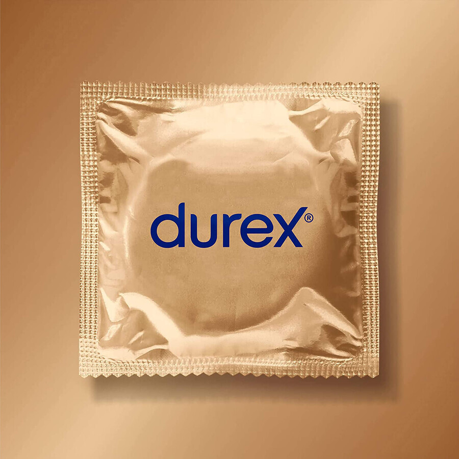 Durex Real Feel, glatte Nicht-Latex-Kondome, 10 Stück