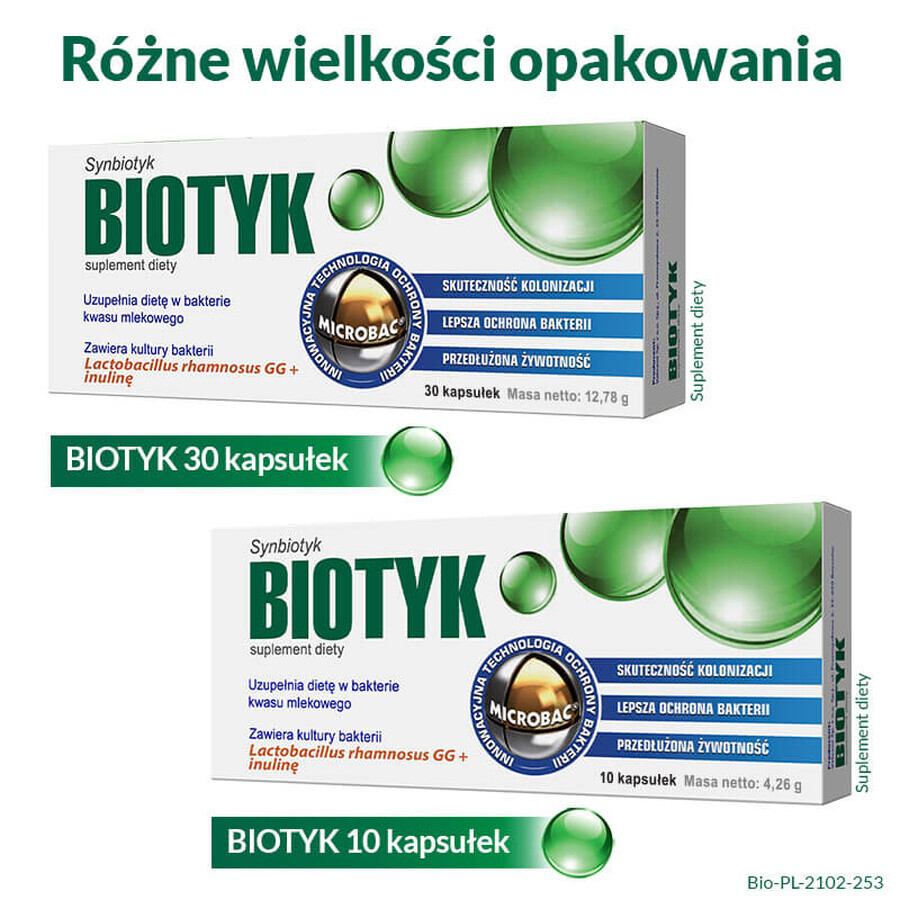 Biotics, 30 capsules