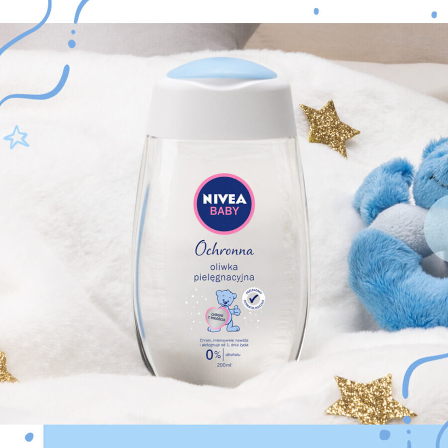 Nivea Baby, schützendes Baby-Pflegeöl ab Tag 1, 200 ml