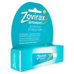 Zovirax Intensiv 50 mg/1 g, Creme, 2 g