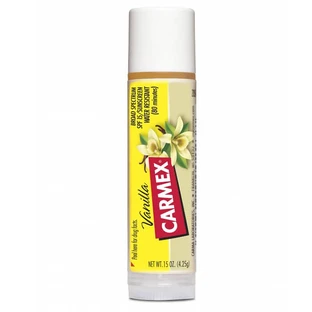 Carmex Vanilla, lip balm, stick, SPF 15, 4.25 g