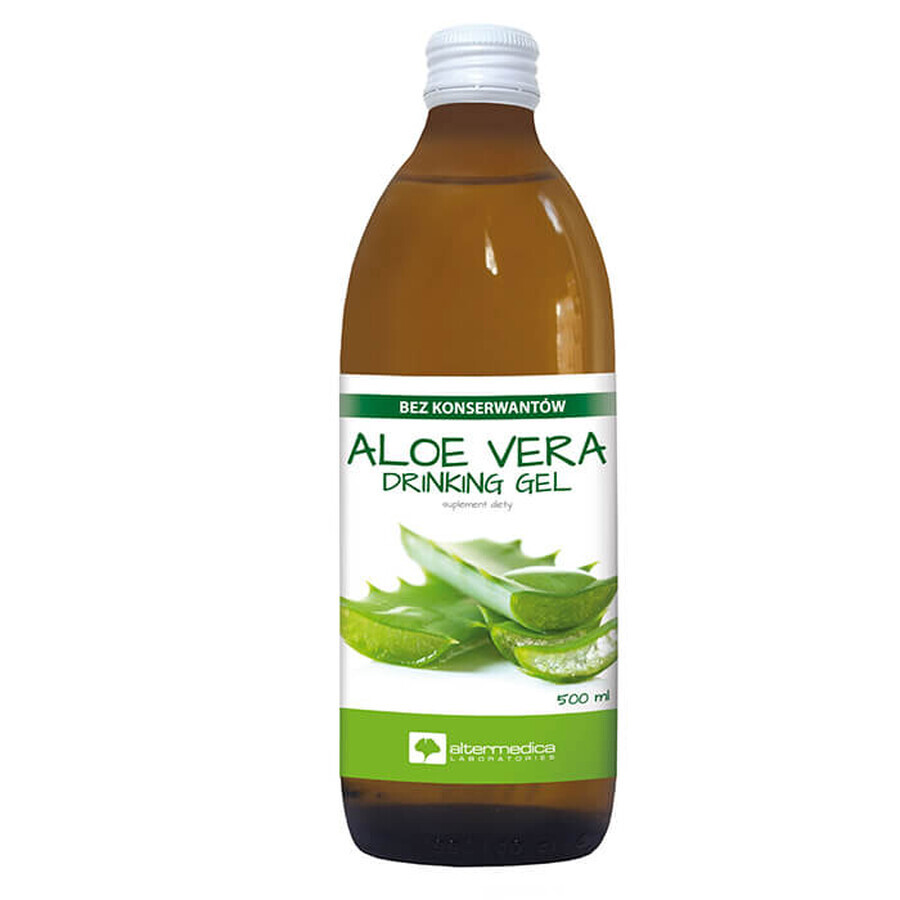 Alter Medica Aloe-Vera-Trinkgel, Aloe-Vera-Saft, 500 ml