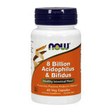 Now Foods 8 Billionen Acidophilus &amp; Bifidus, 60 Kapseln