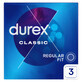 Durex Classic, glatte klassische Kondome, 3 St&#252;ck