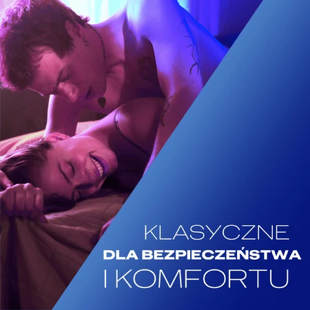 Durex Classic, glatte klassische Kondome, 12 Stück