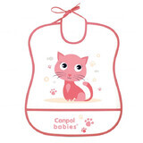 Canpol Babies, plastic bib, soft, 2/ 919, 1 pc