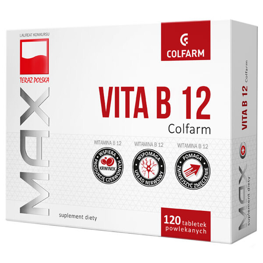 Max Vita B12, 120 tablets