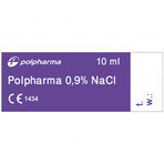 Polpharma 0,9% NaCl, Natriumchloridlösung, 10 ml x 100 Ampullen