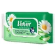 Samtiges, angefeuchtetes Toilettenpapier, Kamille &amp; Aloe Vera, mit Clip, 42 Stück