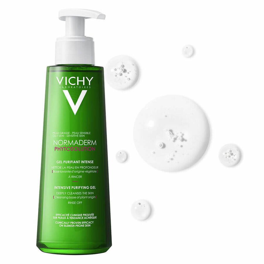 Vichy Normaderm Gel Limpiador Purificante, 400 ml