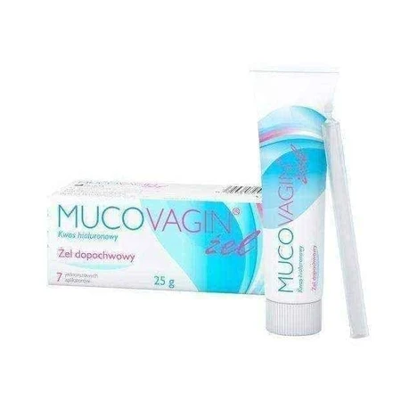 Mucovagin, vaginale gel, 25 g + 7 applicators