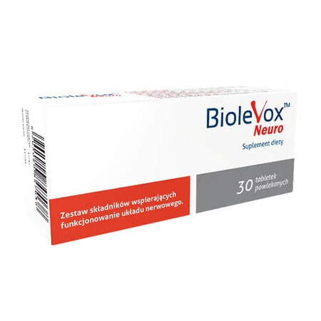 Biolevox Neuro, 30 comprimate filmate