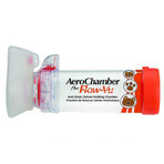 AeroChamber Plus Flow-Vu, Inhalationskammer mit Maske für Kleinkinder, 0-18 Monate, klein, 1 Stück