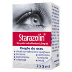 Starazolin 0,5 mg/ml, gocce oculari, 2x5 ml