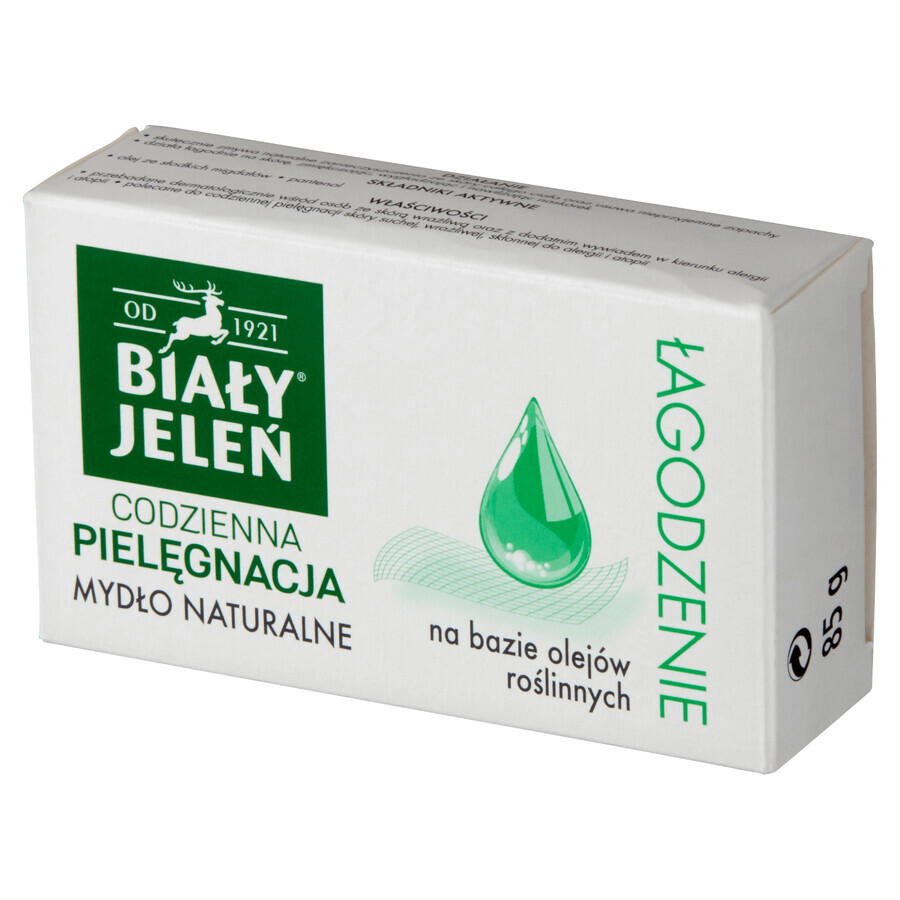 White Deer, săpun hipoalergenic, calmant, 85 g