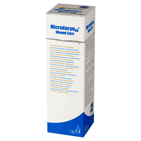 Microdacyn 60 Wound Care, electrolyzed solution for wound care, 500 ml