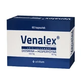 Venalex, micronized diosmin + hesperidin, 60 capsules, Ethifarm