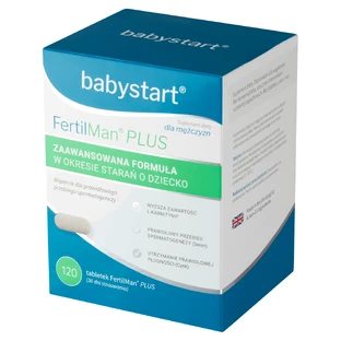 Babystart FertilMan Plus, 120 tablets, Medimes