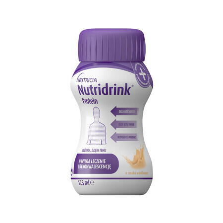 Nutridrink Protein, Vanille-Geschmack, 4 x 125 ml