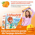 VisolVit Junior Orange, bruispoeder, sinaasappelsmaak, 30 sachets