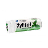 Miradent Xylitol, chewing gum with xylitol, spearmint flavor, 30 pieces