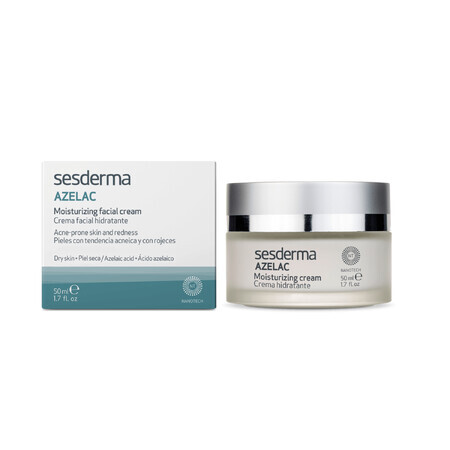 Sesderma Azelac, moisturizing face cream, 50 ml