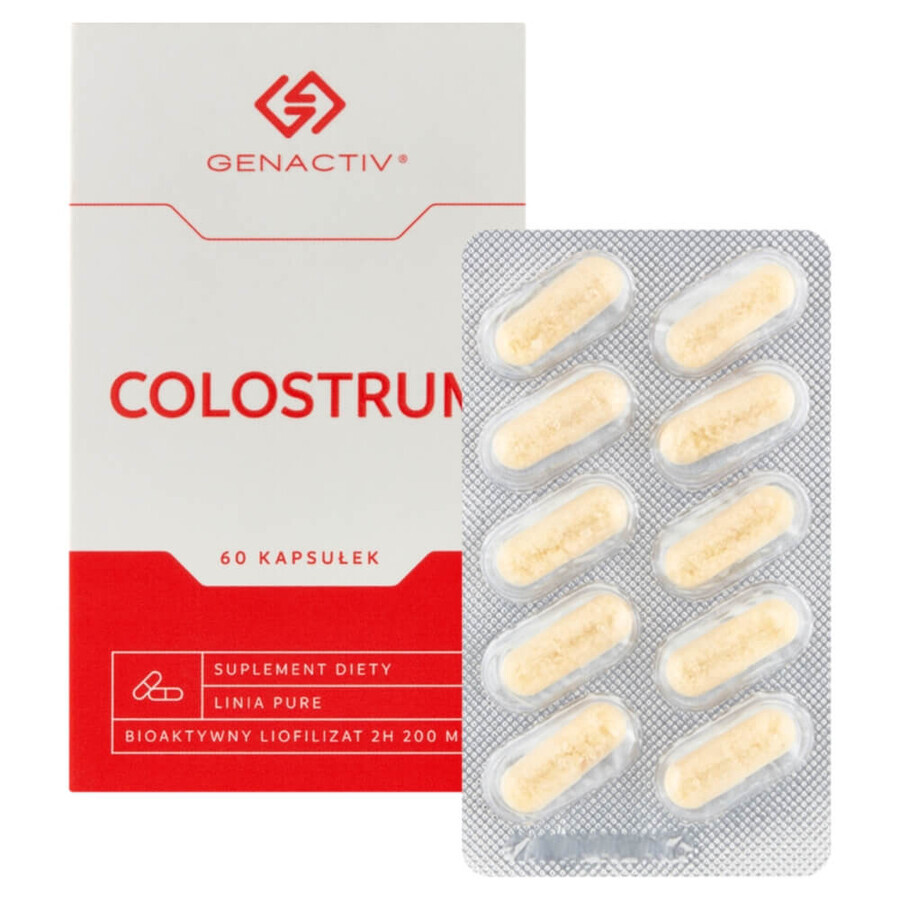 Genactiv Colostrum, 60 Kapseln