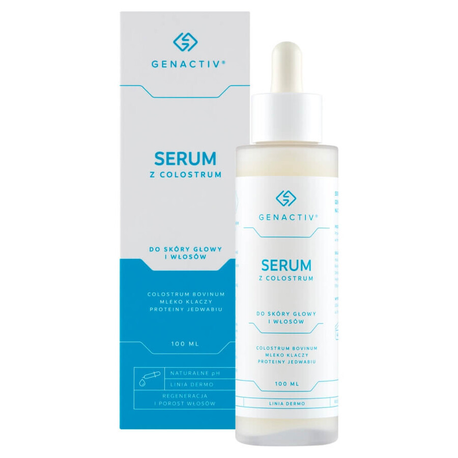 Genactiv, Kolostrum-Serum für Kopfhaut und Haare, 100 ml